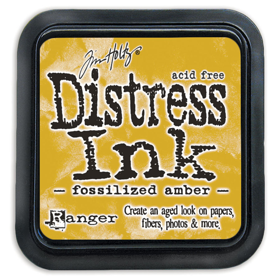 Tim Holtz - Distress Ink Pad - Fossilized Amber