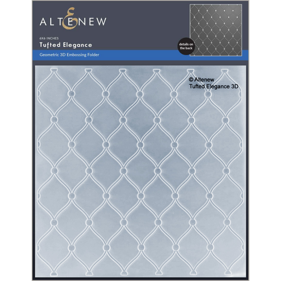 Altenew - Tufted Elegance 3D Embossing Folder