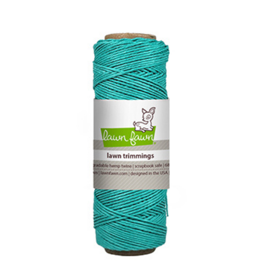 Lawn Fawn - Turquoise Hemp Twine