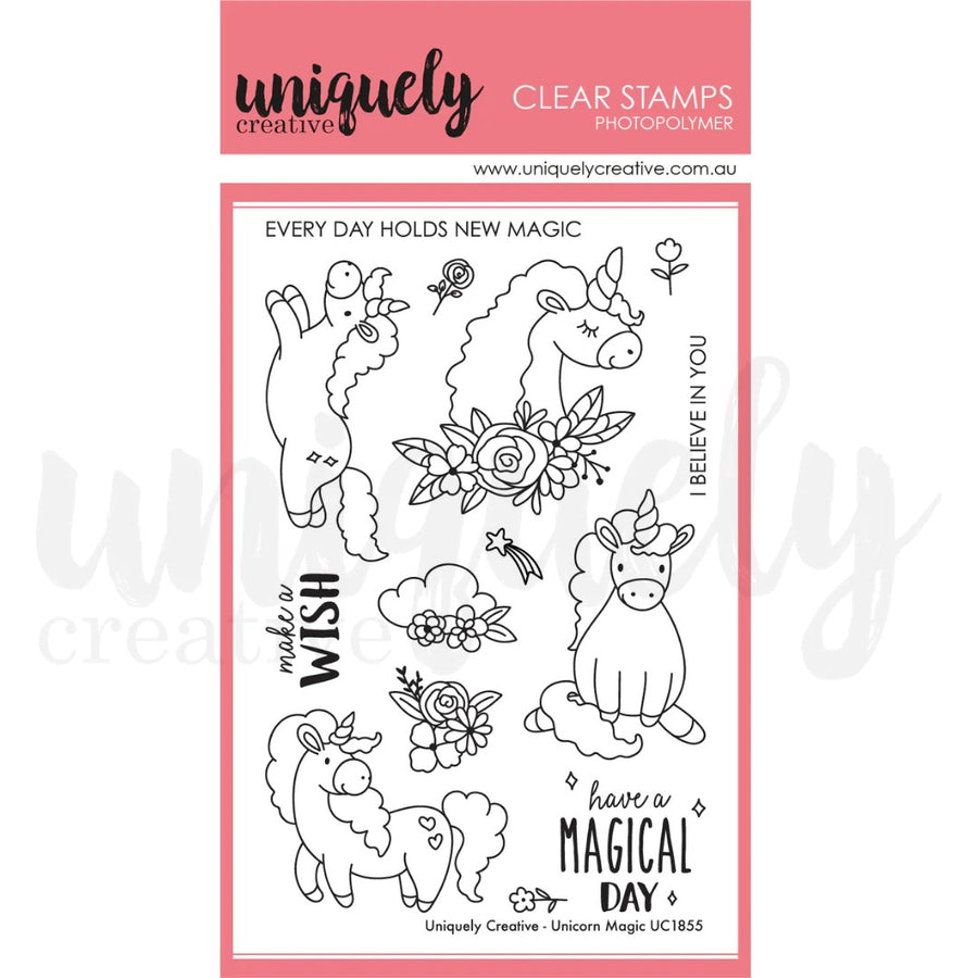 Uniquely Creative - Unicorn Magic Stamps