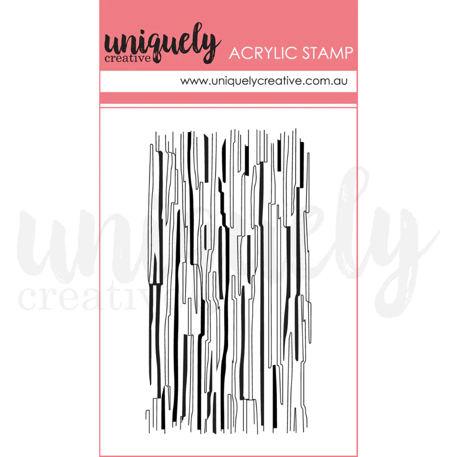 Uniquely Creative - Sketchy Lines Mark Making Mini Stamp