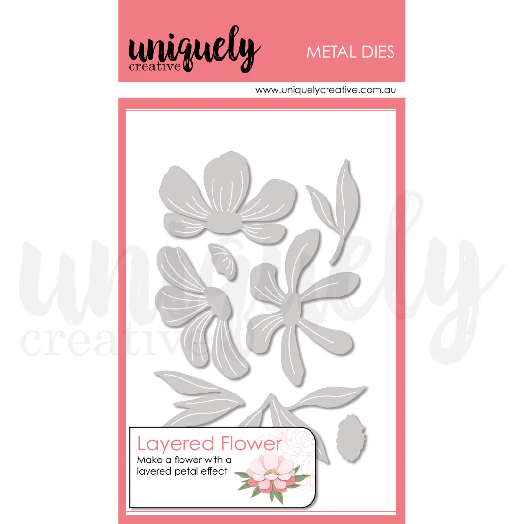 Uniquely Creative - Layered Flower Die