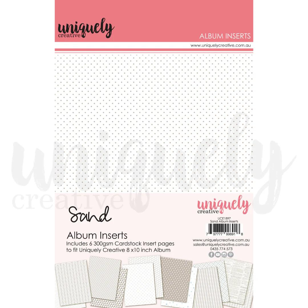 Uniquely Creative - Album Inserts - Sand