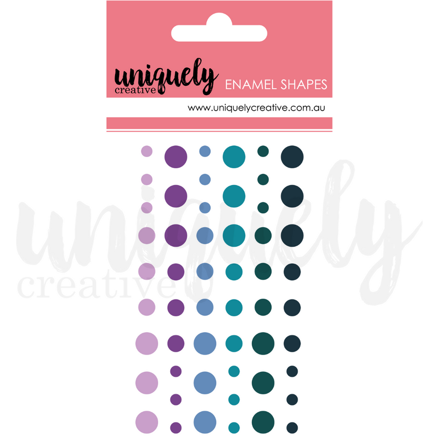 Uniquely Creative - Winter Enamel Dots