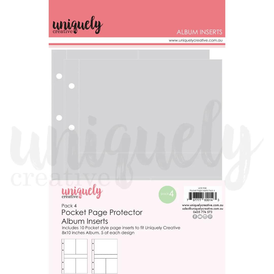 Uniquely Creative - Pocket Page Album Inserts - Pack 4