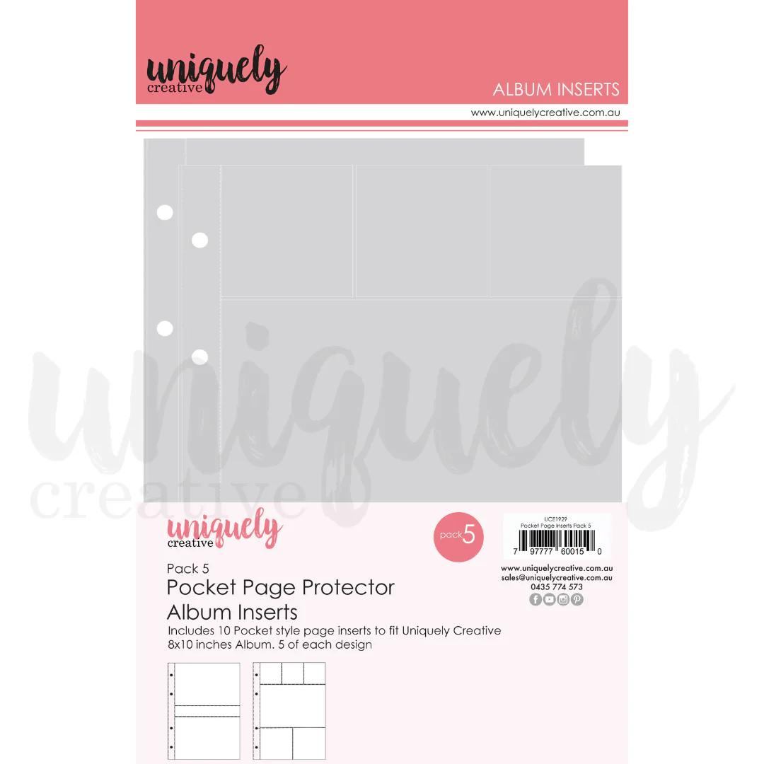 Uniquely Creative - Pocket Page Album Inserts - Pack 5