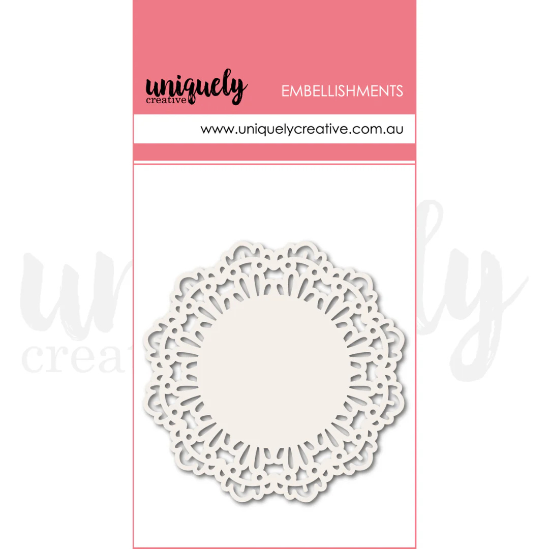 Uniquely Creative - White Layering Doilies