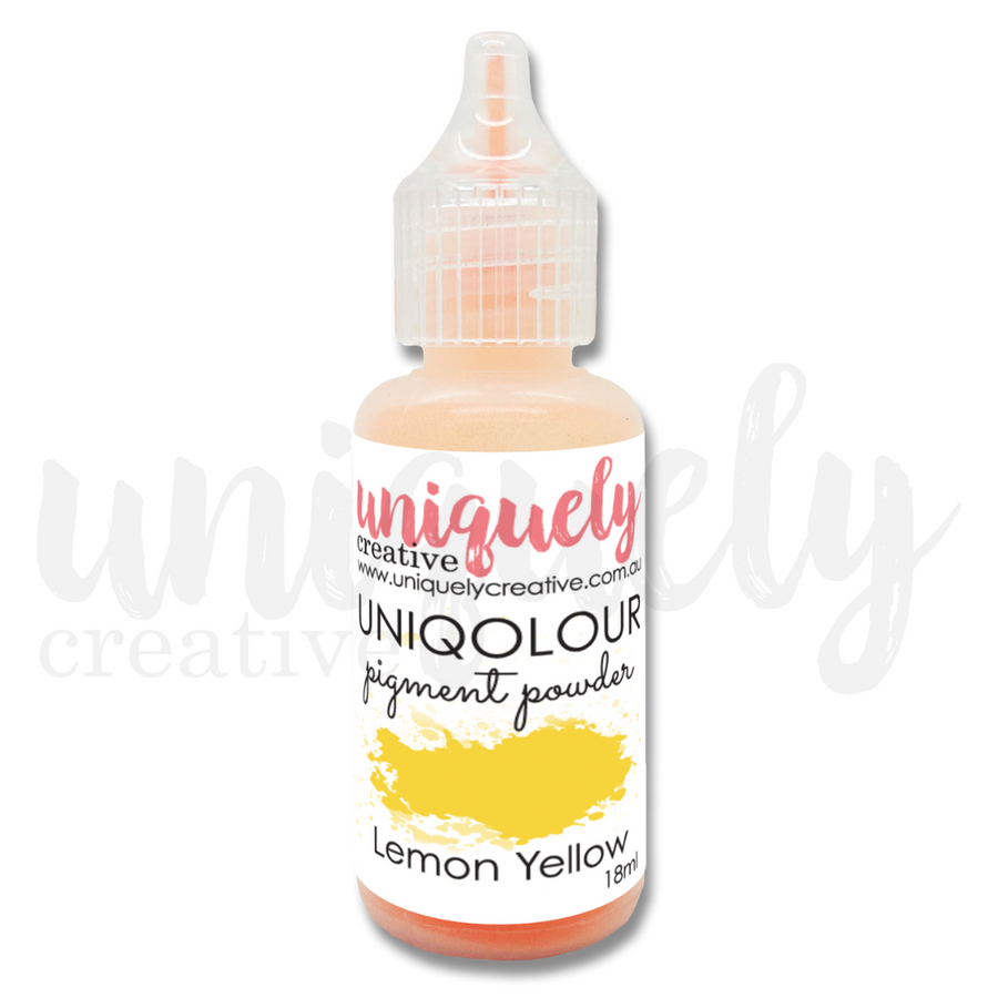 Uniquely Creative - UNIQOLOUR Pigment Powder - Lemon Yellow