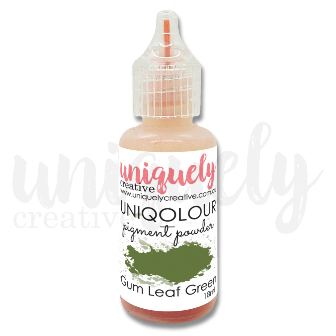 Uniquely Creative - UNIQOLOUR Pigment Powder - Gum Leaf Green