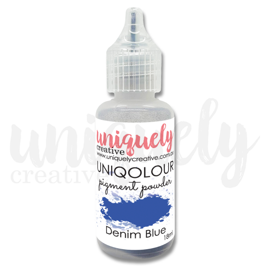 Uniquely Creative - UNIQOLOUR Pigment Powder - Denim Blue