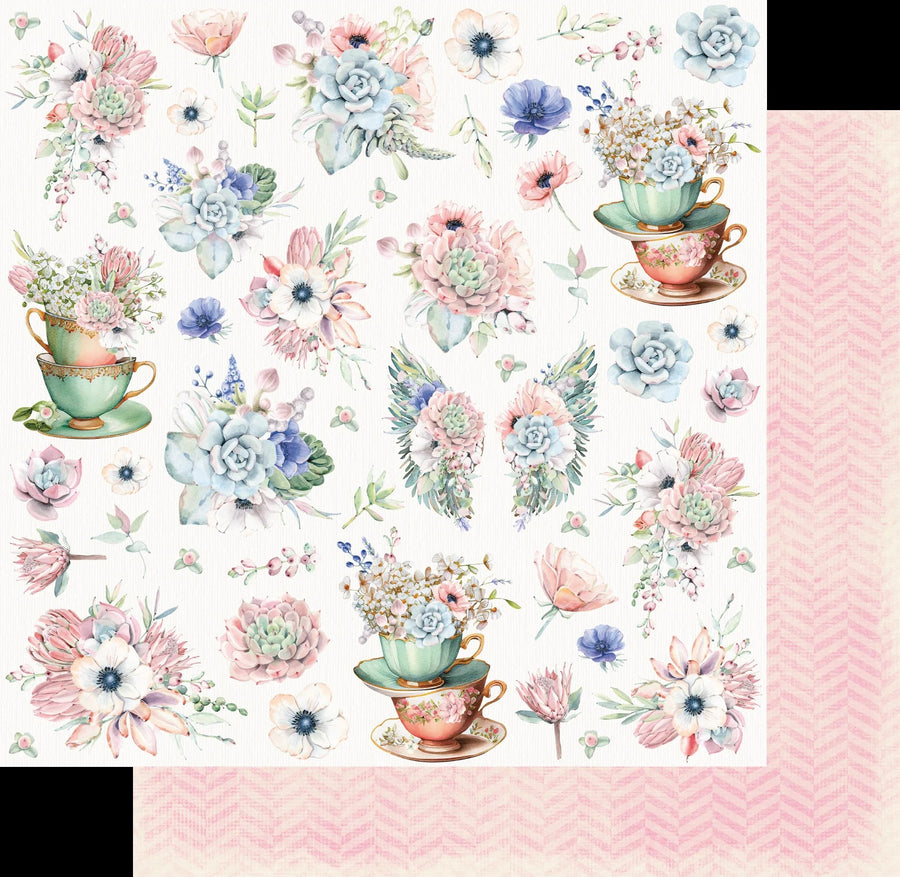 Uniquely Creative - 12" x 12" Floral Fantasy Paper (Blossom & Bloom Collection)