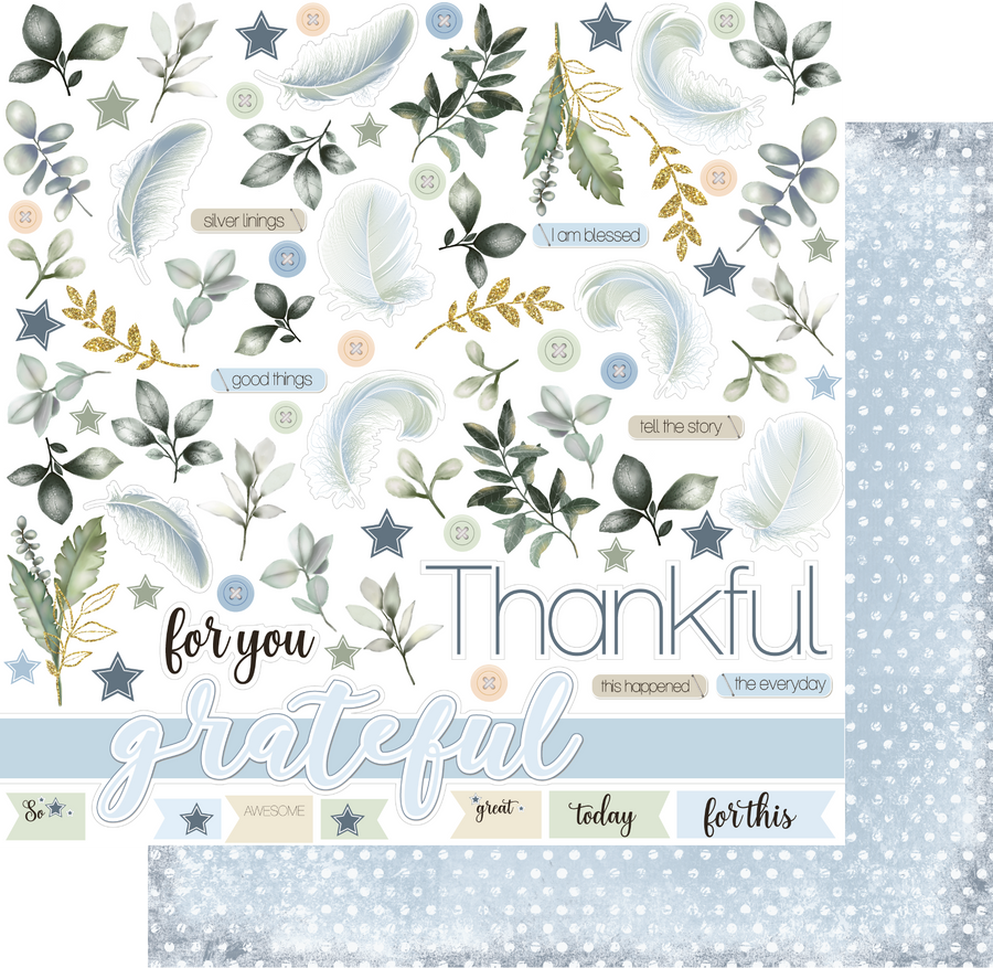 Uniquely Creative - Grateful Paper (Boho Soul Collection)