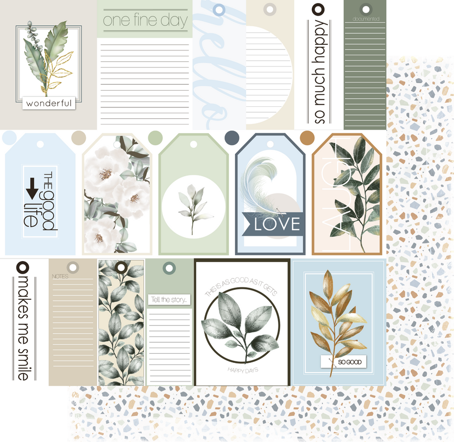 Uniquely Creative - One Fine Day Paper (Boho Soul Collection)