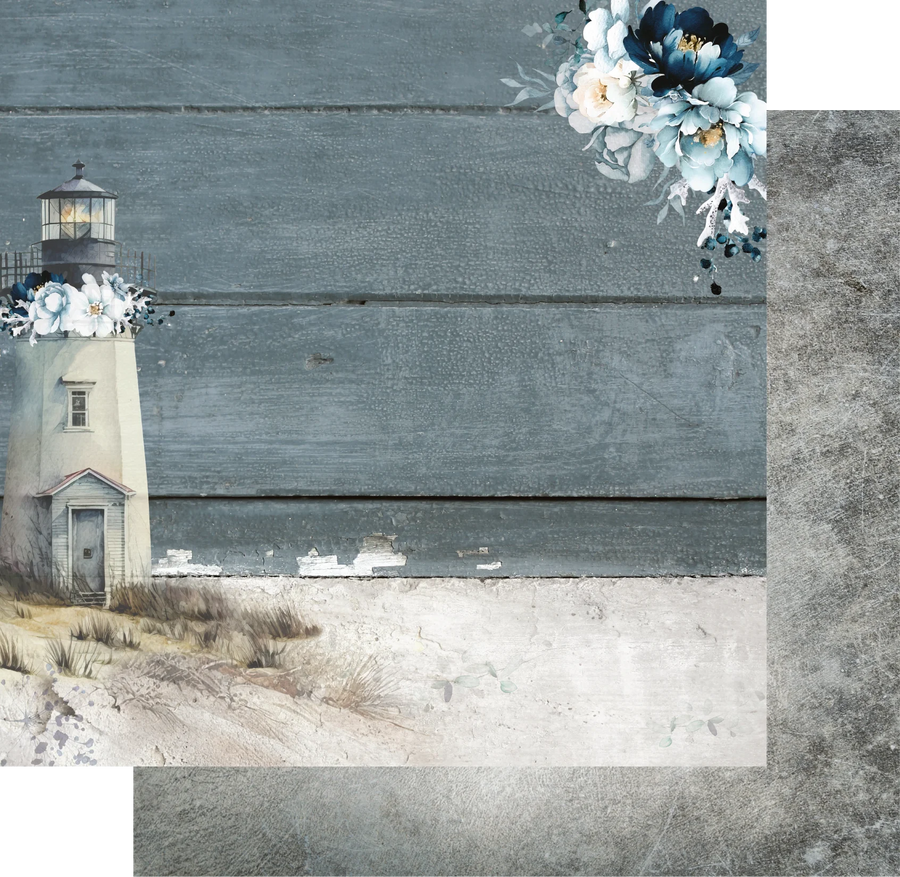 Uniquely Creative - Coastal Lighthouse Paper (Shades of Whimsy Collection)