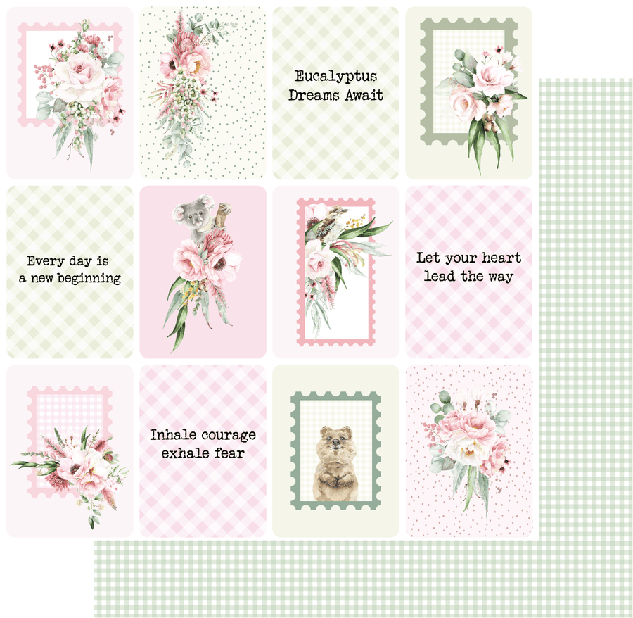 Uniquely Creative - Wildflower Greenery Paper (Peonies & Proteas Collection)