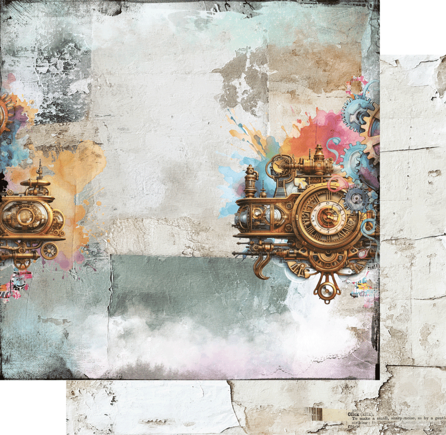 Uniquely Creative - Tinker Paper (Steampunk Graffiti Collection)