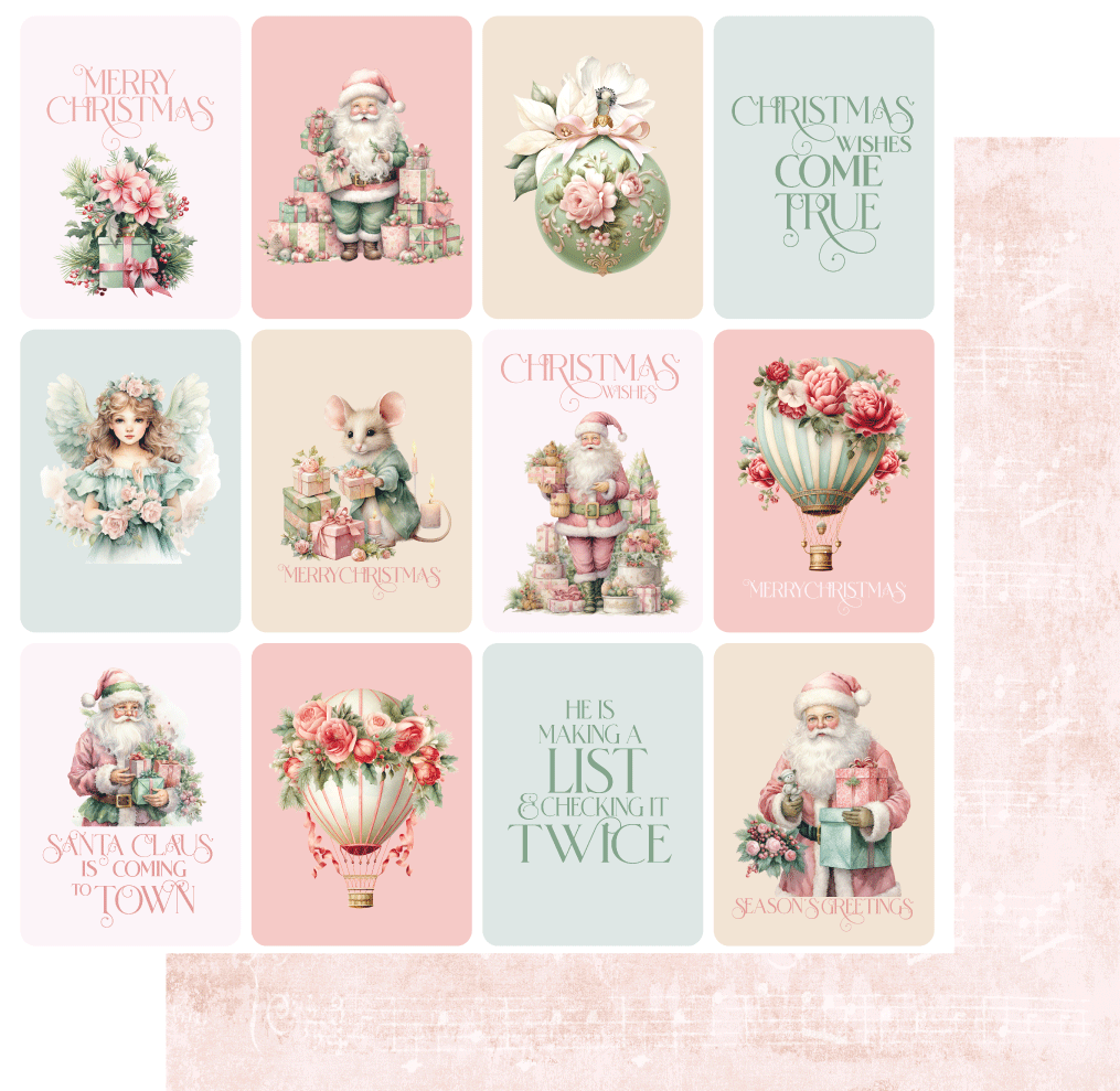 Uniquely Creative - Checking It Twice Paper (Christmas Wishes Collection)