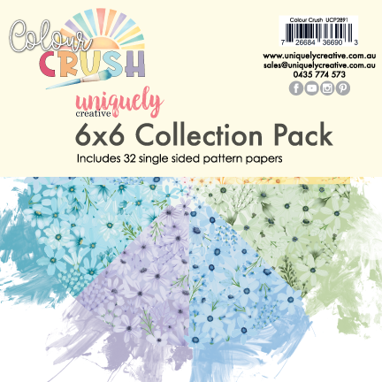 Uniquely Creative - Colour Crush 6" x 6" Collection Pack