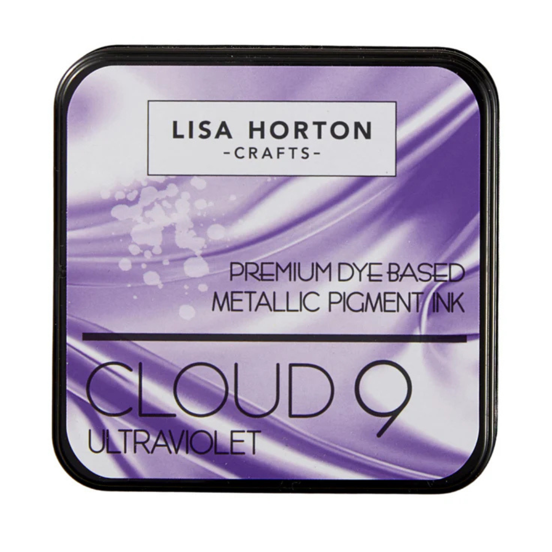 Lisa Horton Crafts Cloud 9 Metallic Ink Pad - Ultraviolet