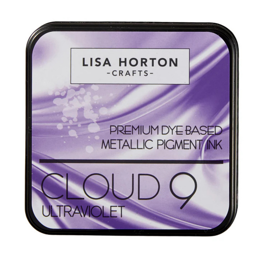 Lisa Horton Crafts Cloud 9 Metallic Ink Pad - Ultraviolet