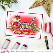 Uniquely Creative - Aussie Beachmas Stamp