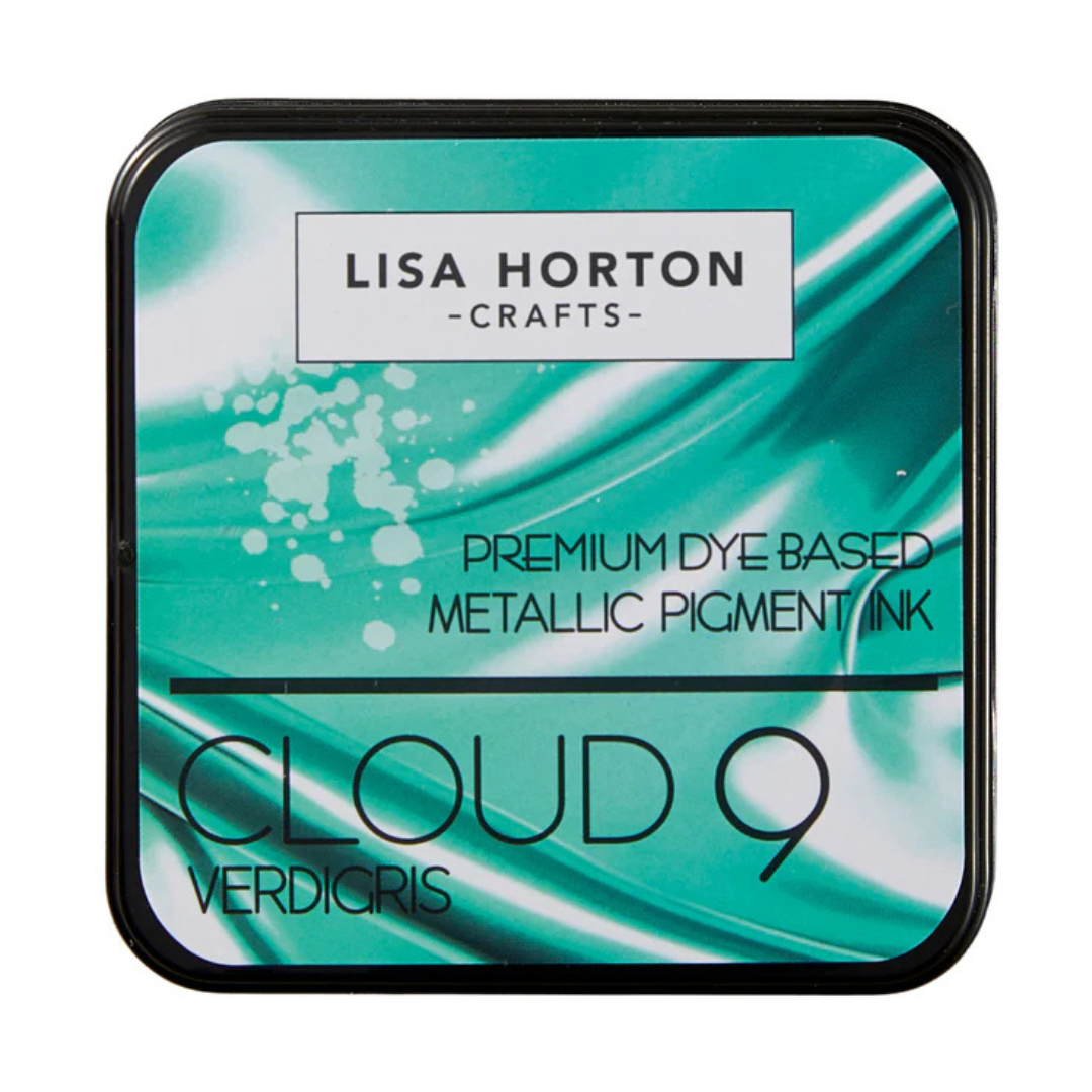 Lisa Horton Crafts Cloud 9 Metallic Ink Pad - Verdigris