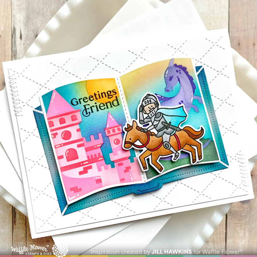 Waffle Flower - Magical Birthday Stamp Set