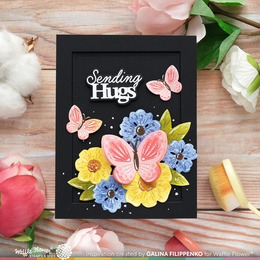 Waffle Flower - Paper Hugs Sentiments Combo