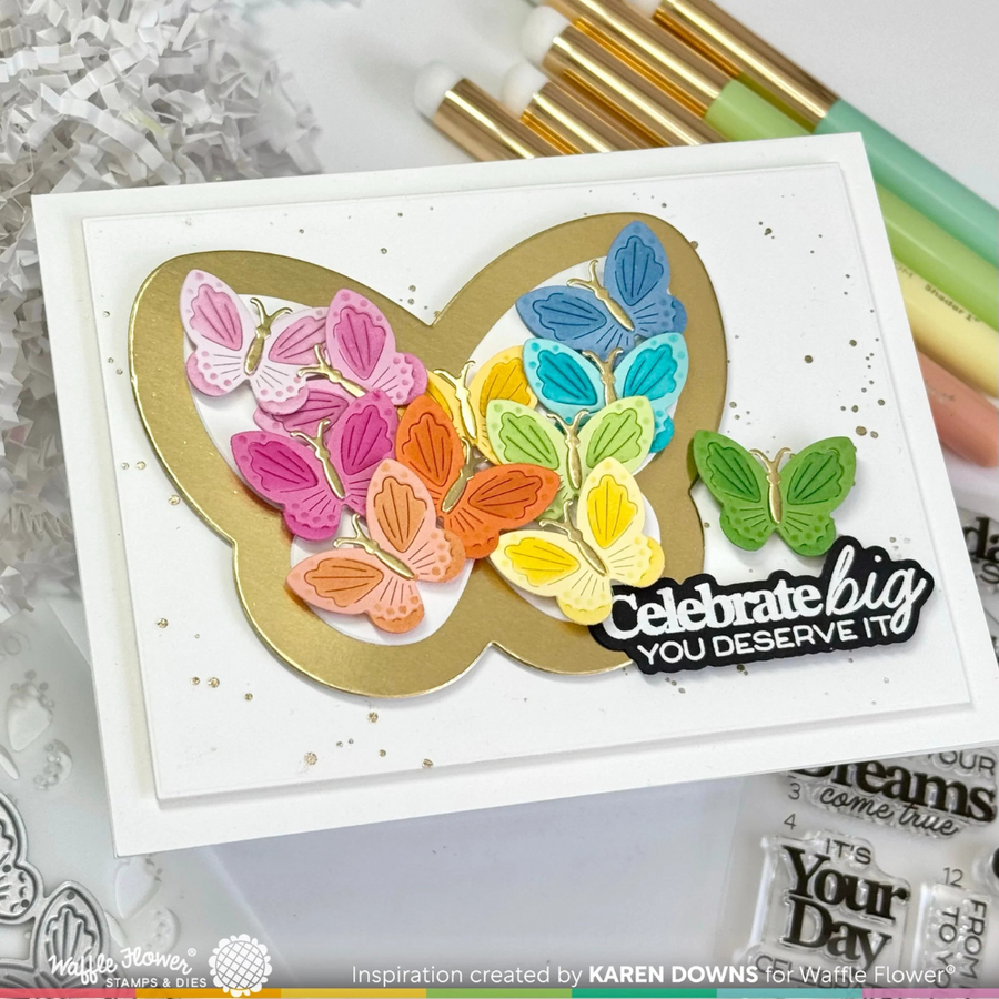 Waffle Flower - Sweet Birthday Sentiments Stamp Set