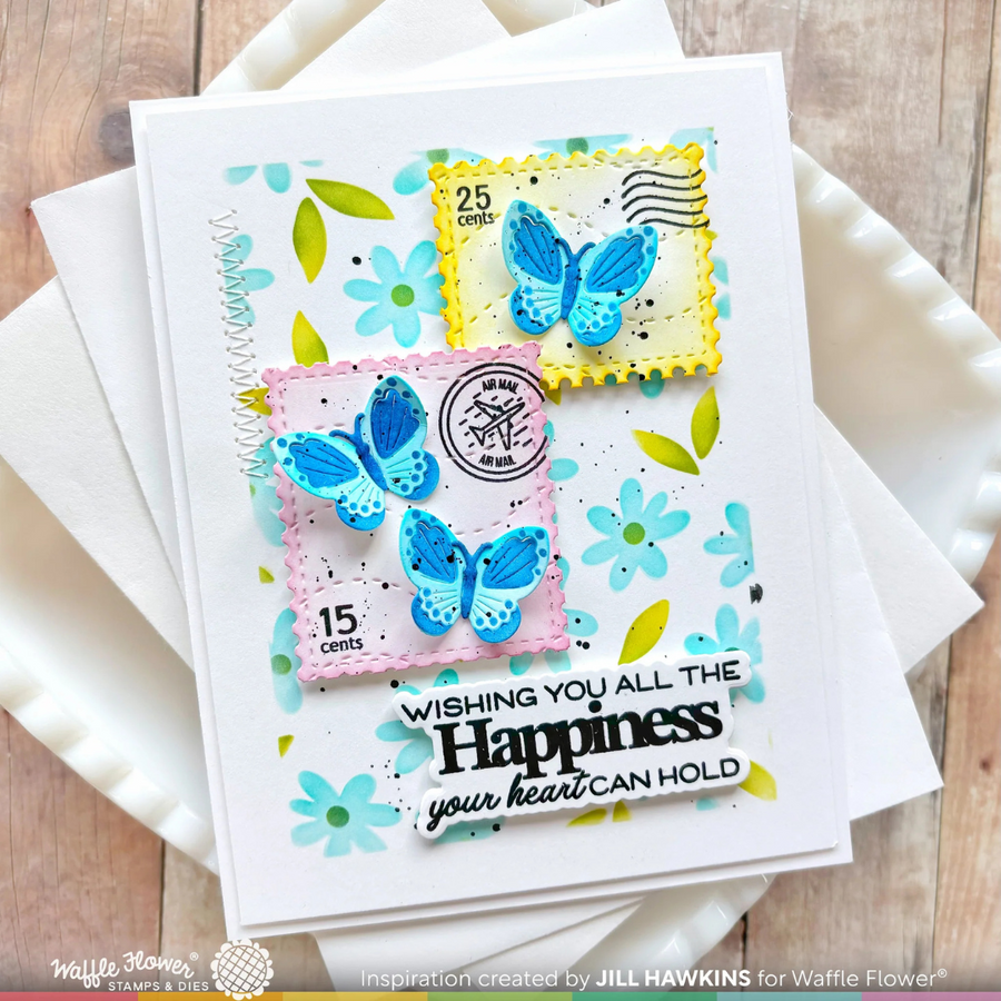 Waffle Flower - Sweet Birthday Sentiments Combo