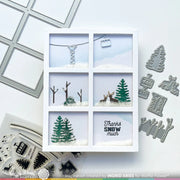 Waffle Flower - Winter View Stamp Set