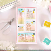 Waffle Flower - Wild Flower Silhouettes Stamp Set