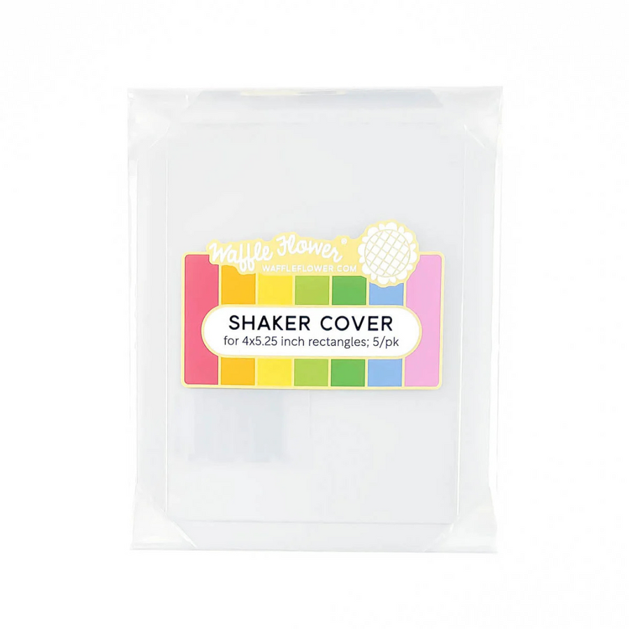 Waffle Flower - Shaker Cover 4'" x 5.25" Flat Rectangle