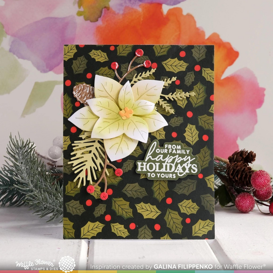 Waffle Flower - Season's Greetings Paper Pad