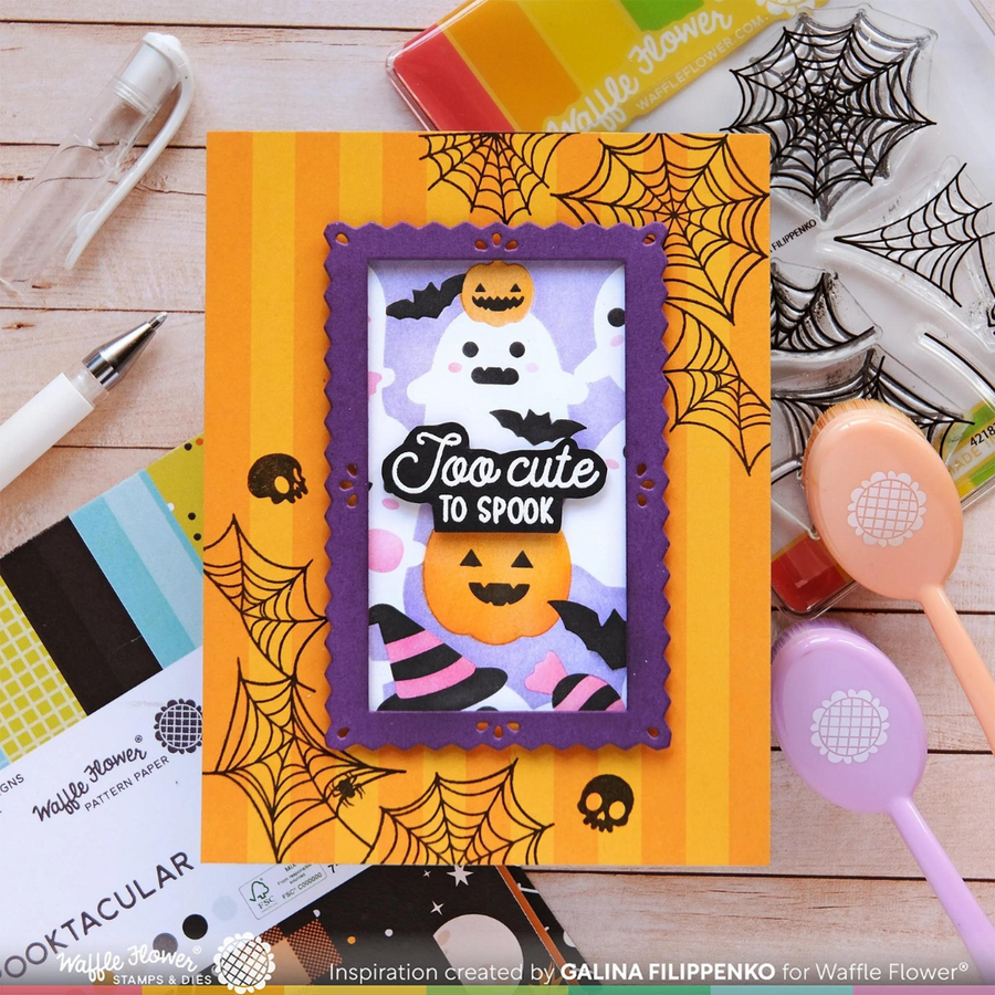 Waffle Flower - Spooktacular Paper Pad