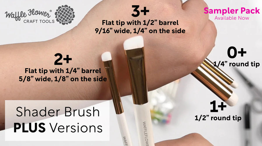 Waffle Flower - Shader Brush PLUS Sampler (4 pack)