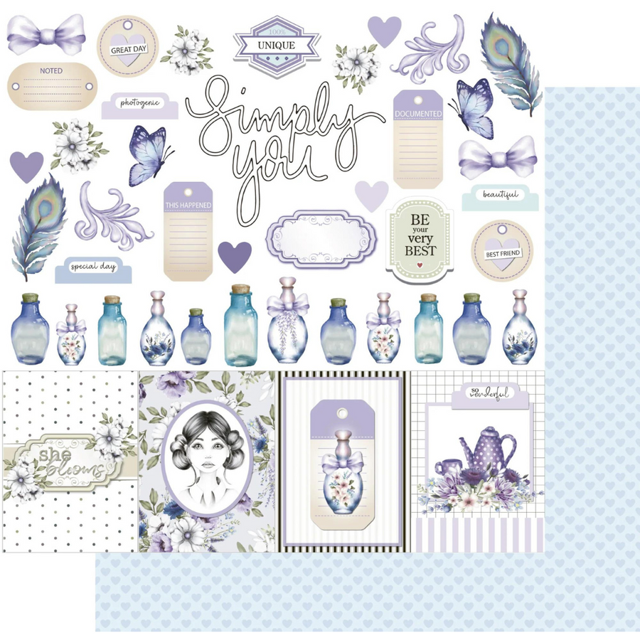 Uniquely Creative - Simply You Paper (Wisteria Lane Collection)