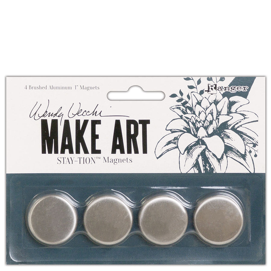 Wendy Vecchi - Make Art Stay-tion Magnets (4 pack)