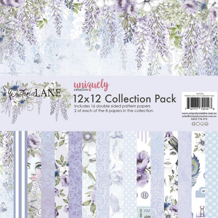 Uniquely Creative - 12" x 12" Wisteria Lane Collection Pack