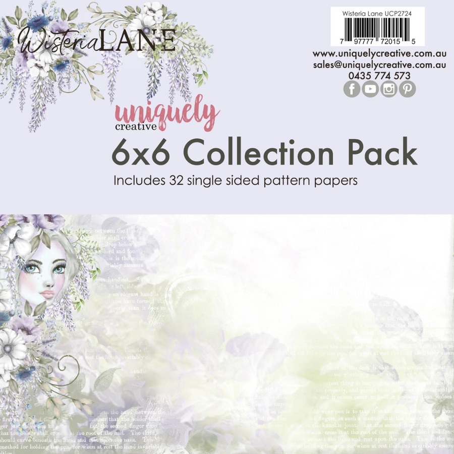 Uniquely Creative - Wisteria Lane 6" x 6" Collection Pack