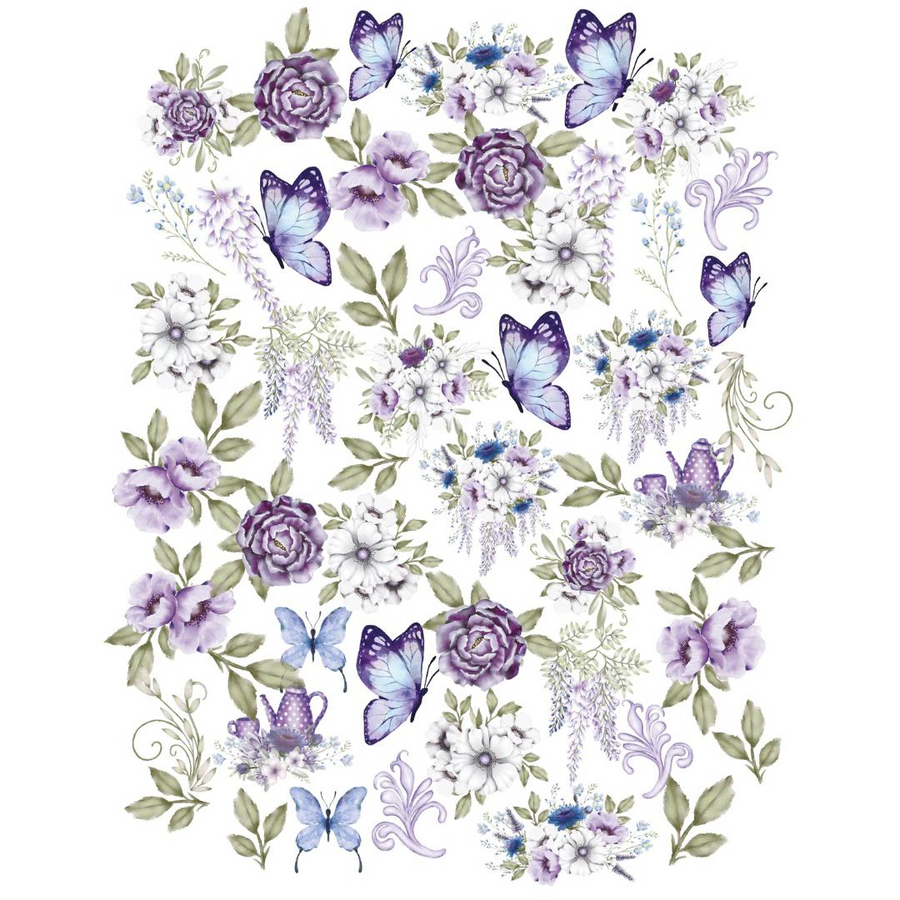 Uniquely Creative - Wisteria Lane Vellum Creative Cuts