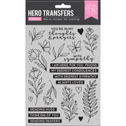 Hero Arts - With Sympathy Hero Transfers