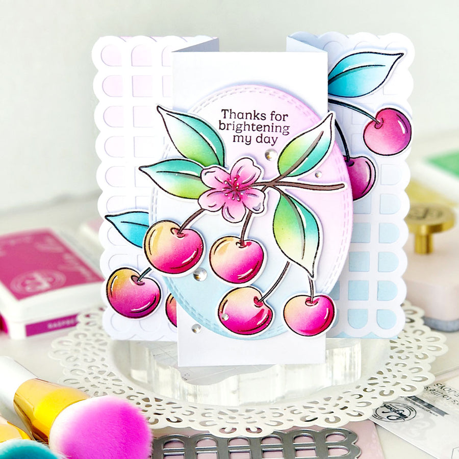 Pinkfresh Studio - Cherry Bliss Stencils