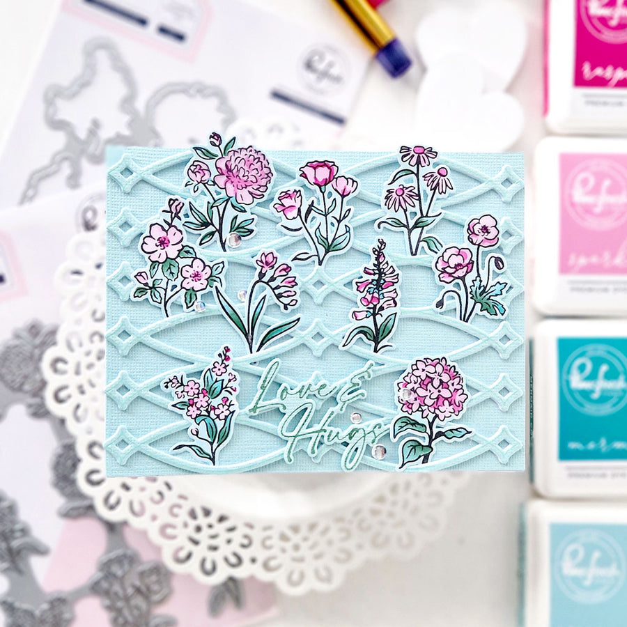 Pinkfresh Studio - Beautiful Botanicals Cling Stamp