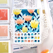 Pinkfresh Studio - Floral Field Stencils