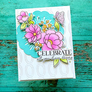 Pinkfresh Studio - Butterflies in Bloom Stamps