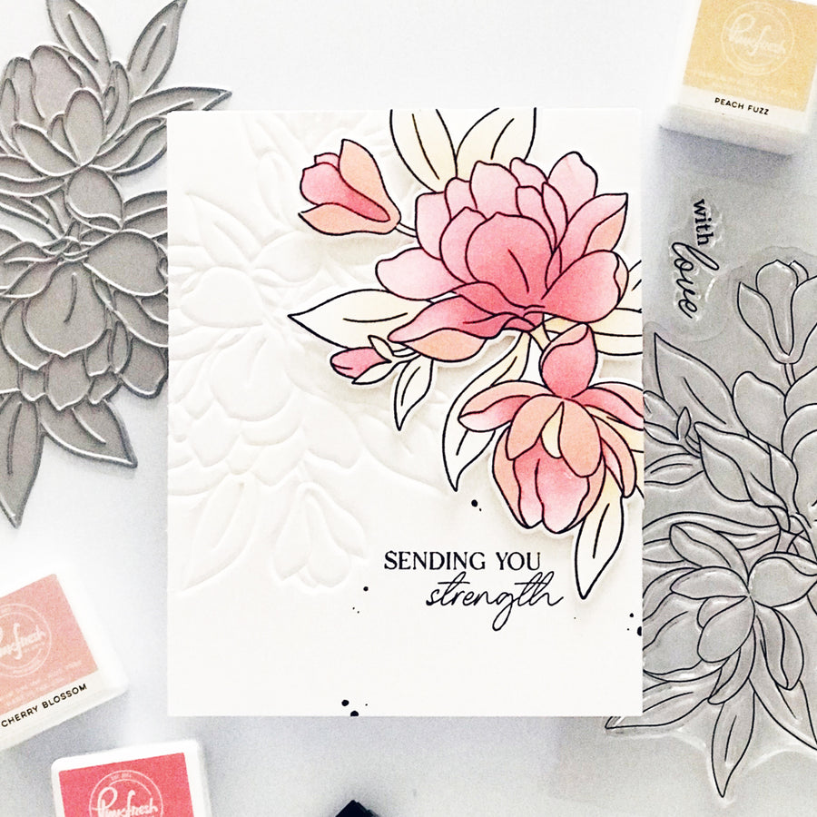 Pinkfresh Studio - Magnificent Magnolia Stamps