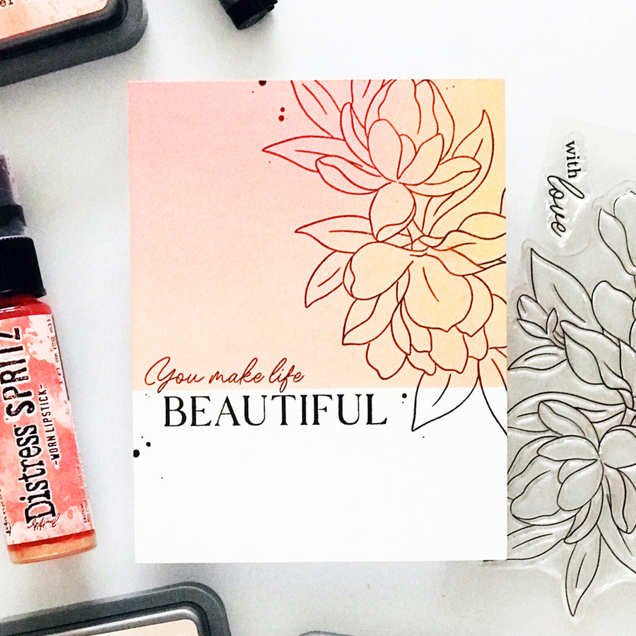 Pinkfresh Studio - Magnificent Magnolia Stamps