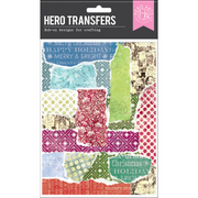 Hero Arts - Festive Paper Collage Hero Transfers