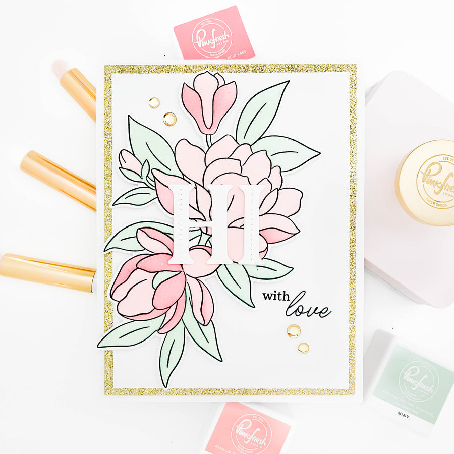 Pinkfresh Studio - Magnificent Magnolia Stamps